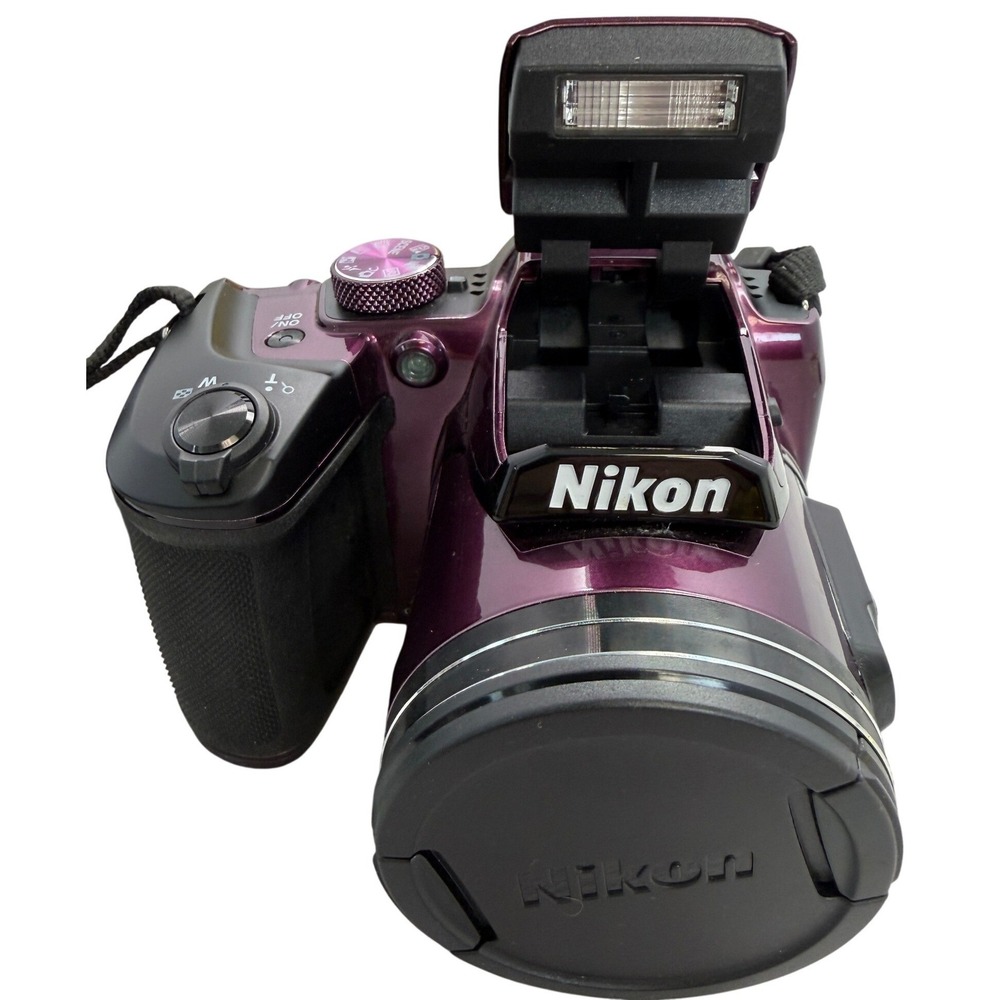 Nikon Coolpix B500 Digital Camera 16MP 40x Optical Zoom Plum Purple VR ED